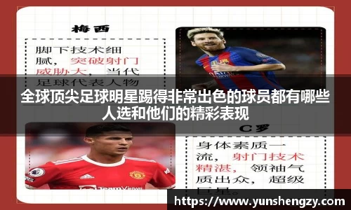 全球顶尖足球明星踢得非常出色的球员都有哪些人选和他们的精彩表现